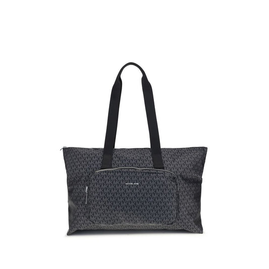 Michael Kors Tanner Large Tote Bag - Black Polyester