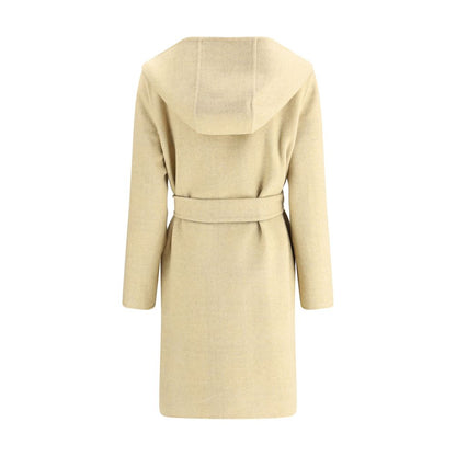 Burberry Reversible Wool Robe Coat