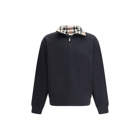 Burberry Cotton Sweatshirt with Archivio Check Pattern