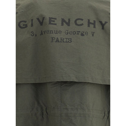 Givenchy Oversized Cotton Parka Jacket