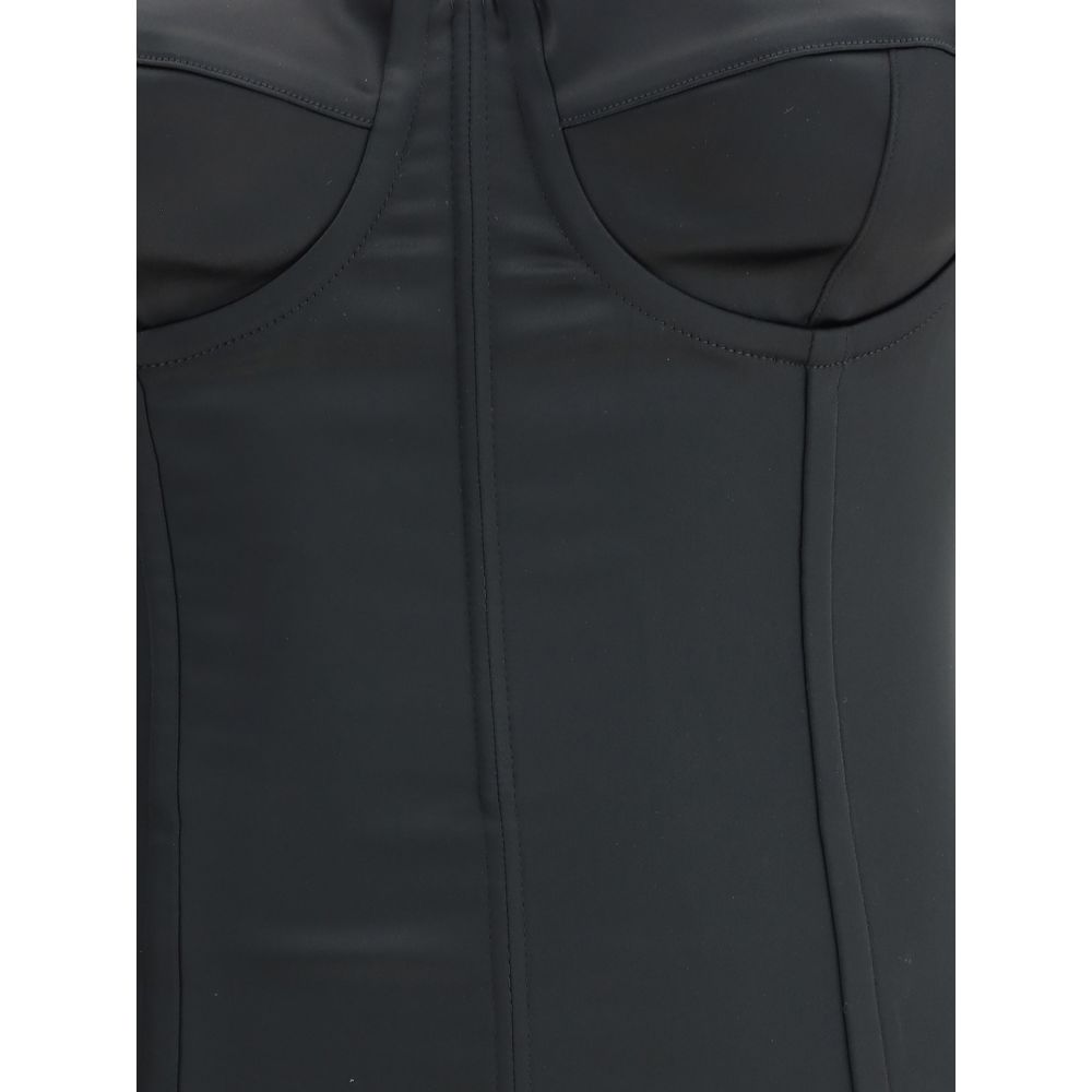 Dolce & Gabbana Fitted Bodice Dress