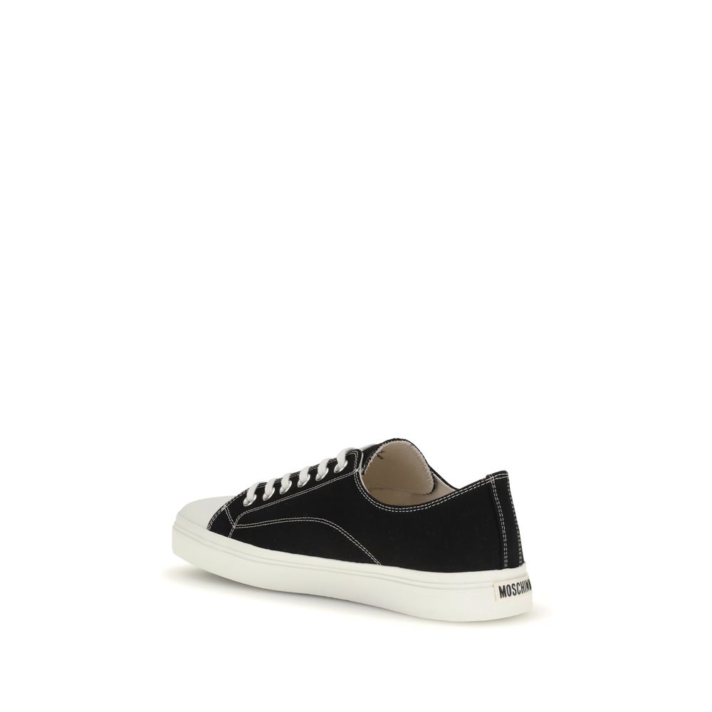 Moschino Canvas Sneakers - Stylish Comfort for Every Occasion