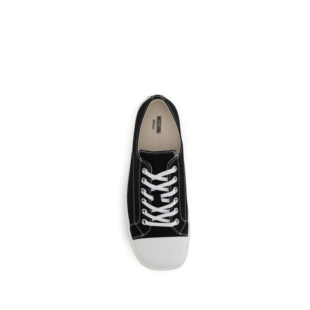 Moschino Canvas Sneakers - Stylish Comfort for Every Occasion