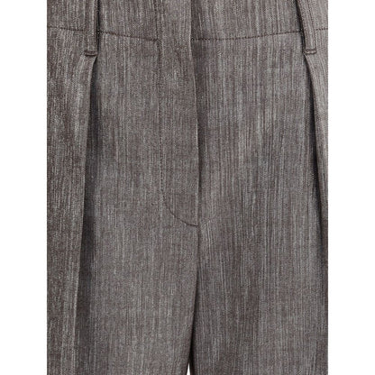 Brunello Cucinelli Lurex Effect Pants