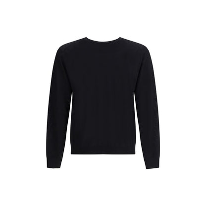 Prada C-Neck Knit: Luxurious Fleece Wool Craftsmanship