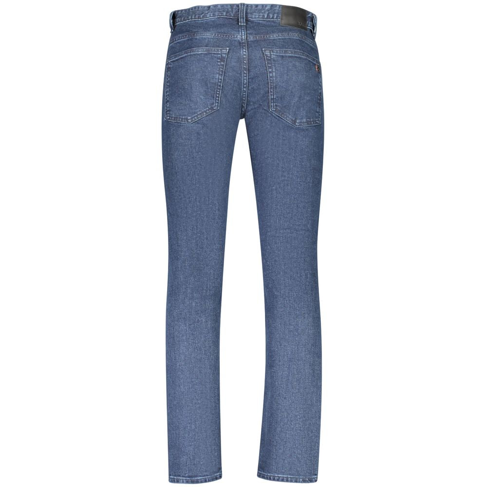 Hugo Boss Blue Cotton Men's Slim Fit Delaware Jeans