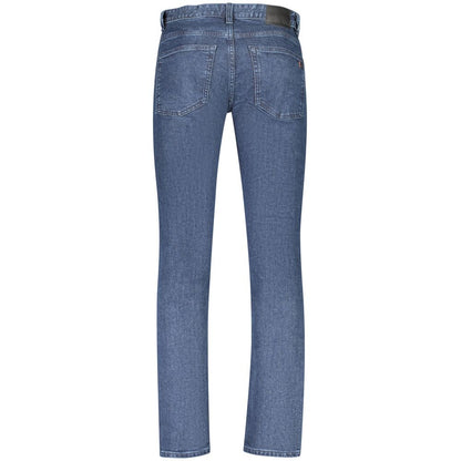 Hugo Boss Blue Cotton Men's Slim Fit Delaware Jeans
