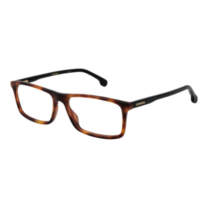 Carrera Brown Men’s Optical Frames – Rectangle Demo Lens