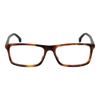 Carrera Brown Men’s Optical Frames – Rectangle Demo Lens