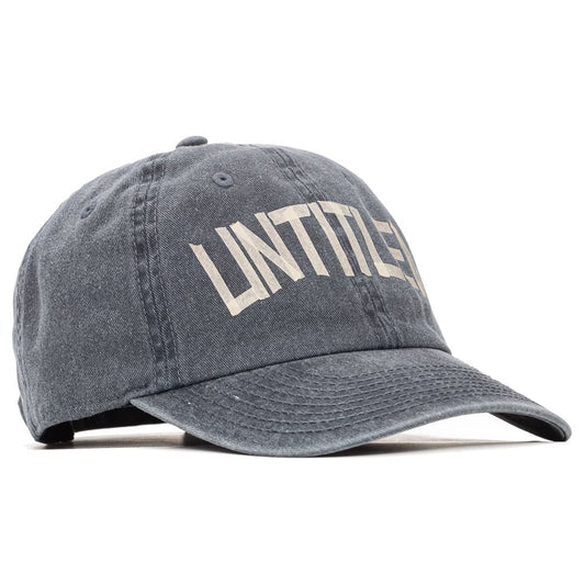 Diego Venturino Vintage-Effect Blue Cotton Cap