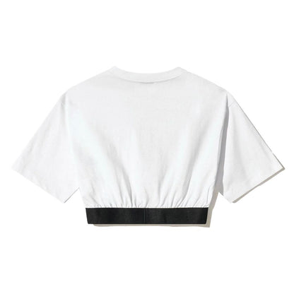 Comme Des Fuckdown White Cotton Logo T-Shirt