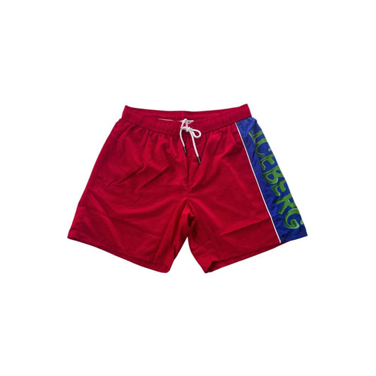 Iceberg Red Swimshorts for Men