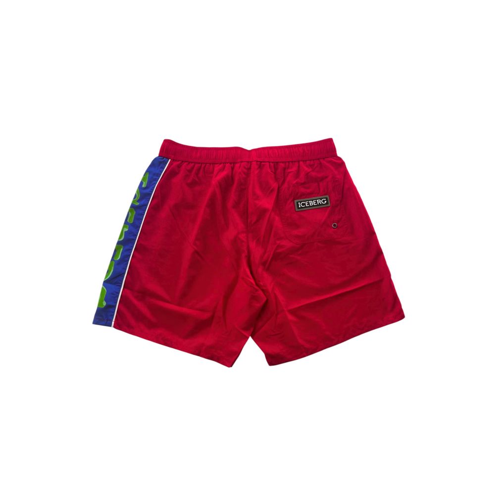 Iceberg Red Swimshorts for Men