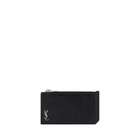 Saint Laurent Calfskin Card Holder