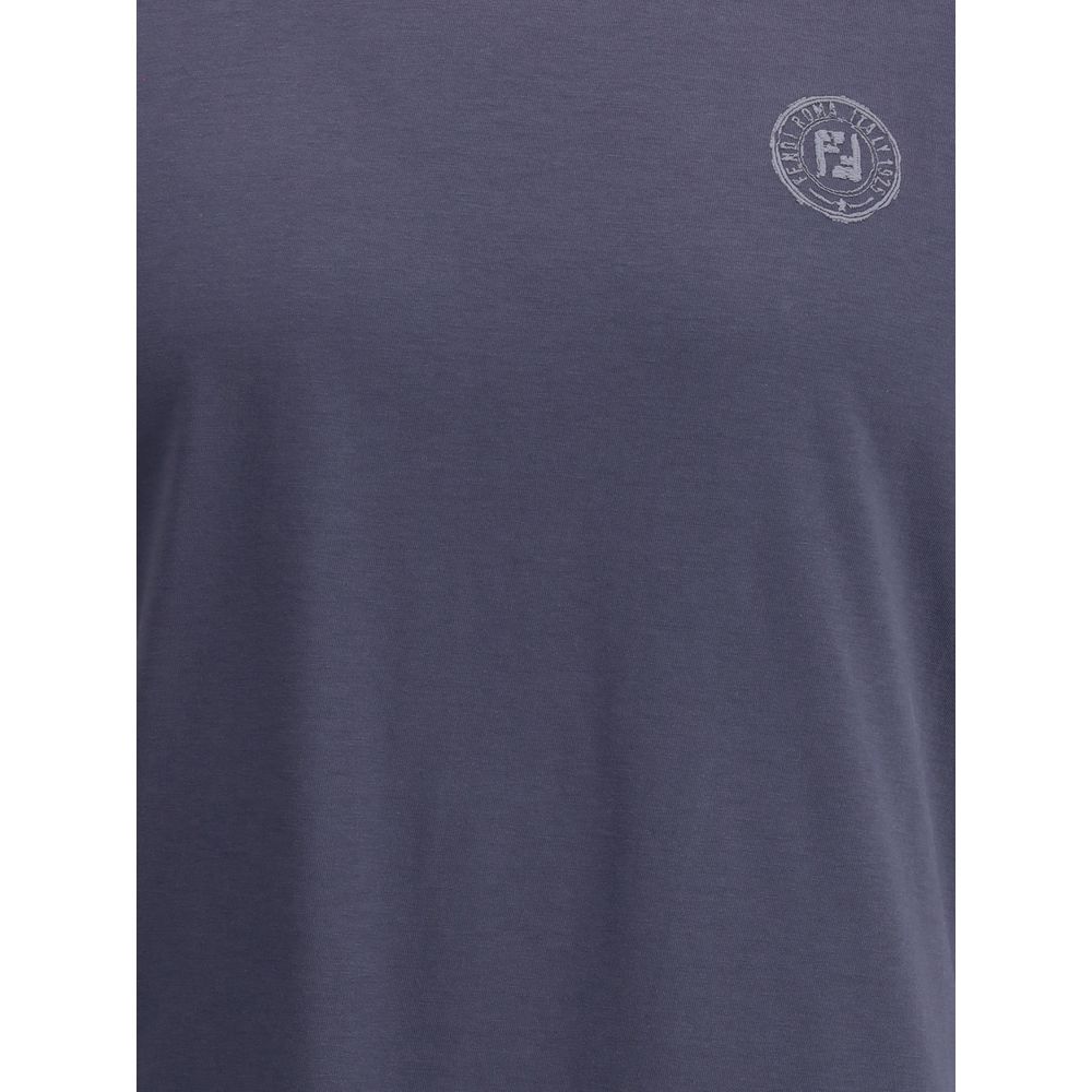 Fendi Cotton T-Shirt: A Statement of Casual Elegance