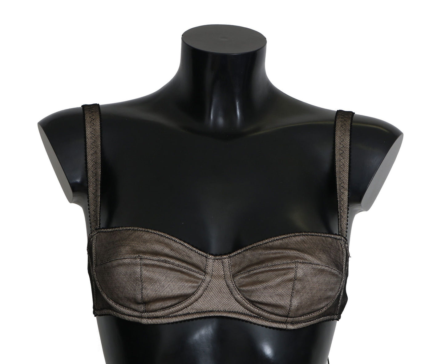  - Elegant Brown Stretch Bra Womens Underwear