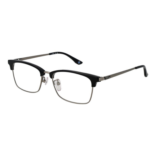 BMW Black Men’s Optical Glasses – Stylish Full-Rim Frame, 54mm