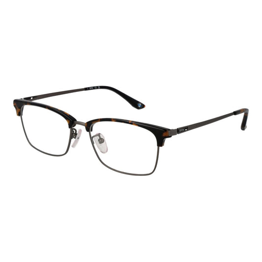 BMW Brown Men’s Optical Glasses – Full-Rim Titanium Frame, 54mm