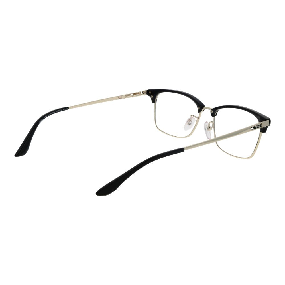 BMW Men's Optical Glasses – Black Titanium Full-Rim Frame, 54mm