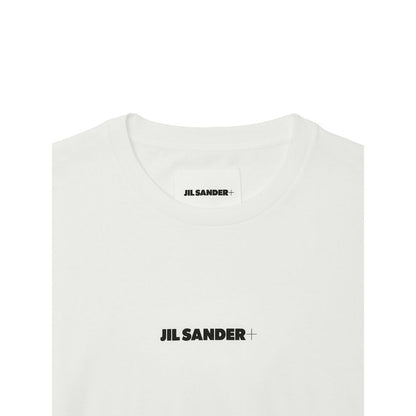 Jil Sander White Cotton Long Sleeve T-Shirt