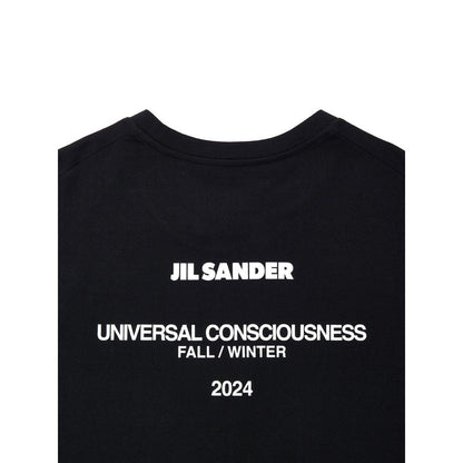 Jil Sander Black Cotton T-Shirt – Universal Consciousness
