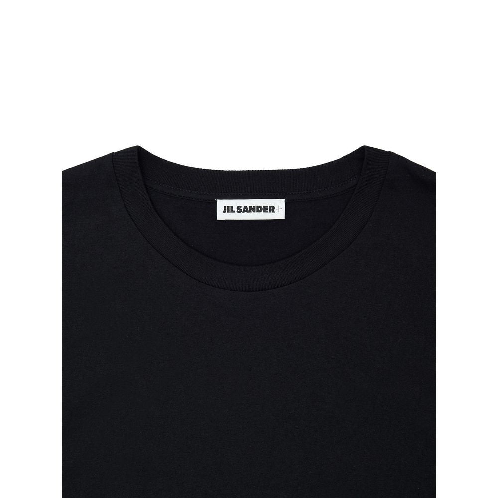 Jil Sander Black Cotton Long Sleeved T-Shirt