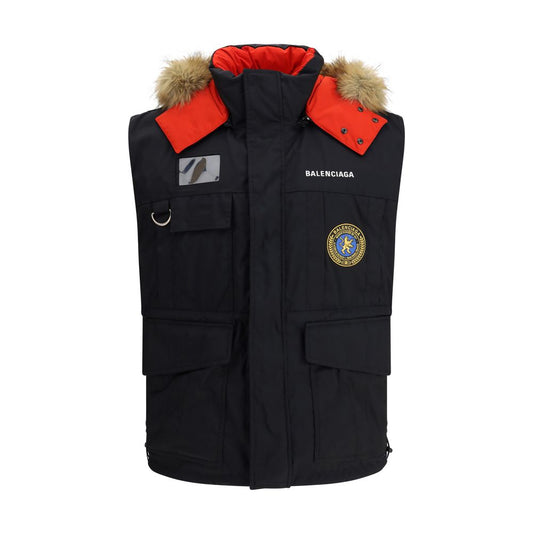 Balenciaga Reversible Down Vest - Statement-Making Outerwear