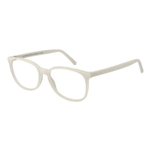 Andy Wolf Unisex Optical Frames – White Rectangle Frame, 54mm