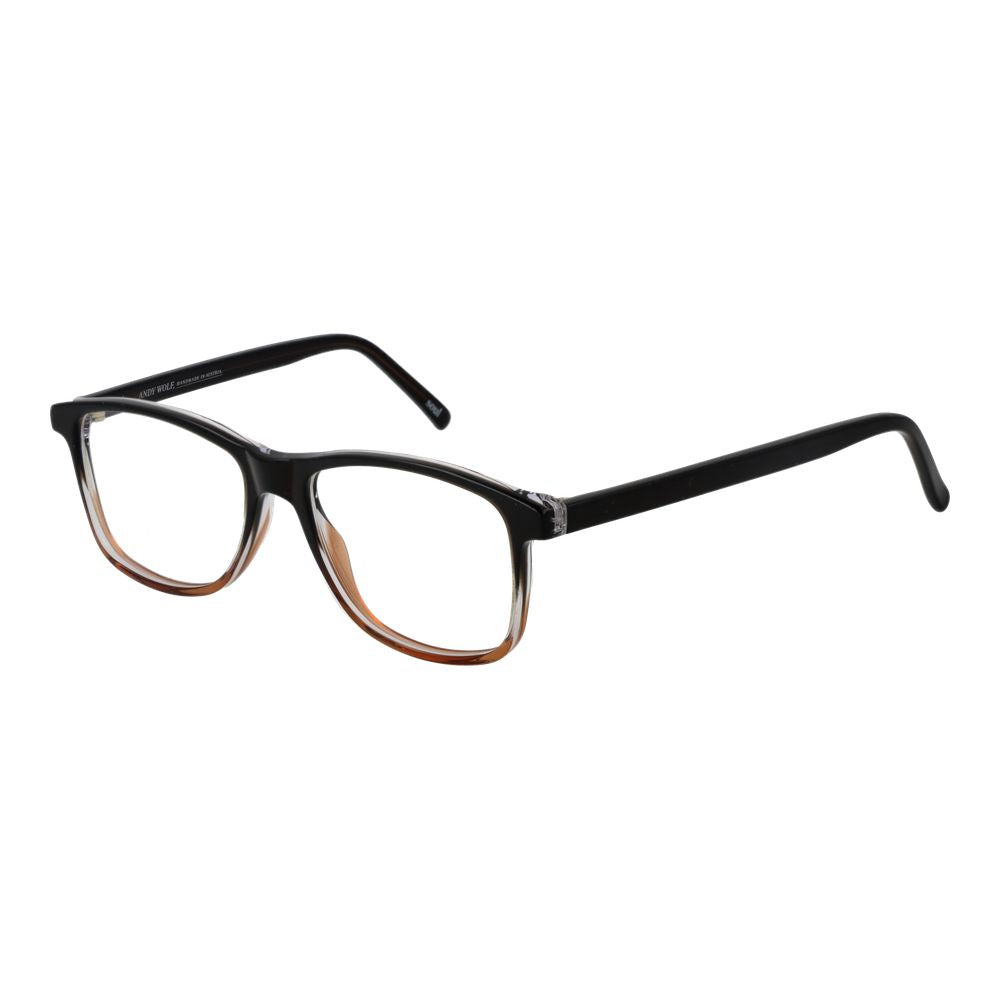 Andy Wolf Unisex Optical Frames – Brown Full-Rim, 53mm