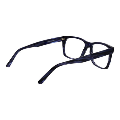 Andy Wolf Blue Unisex Optical Frames – Rectangle Full-Rim, 55mm
