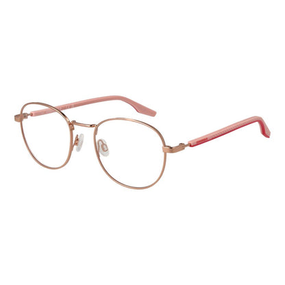 Converse Rose Gold Unisex Optical Frames – Round Full-Rim