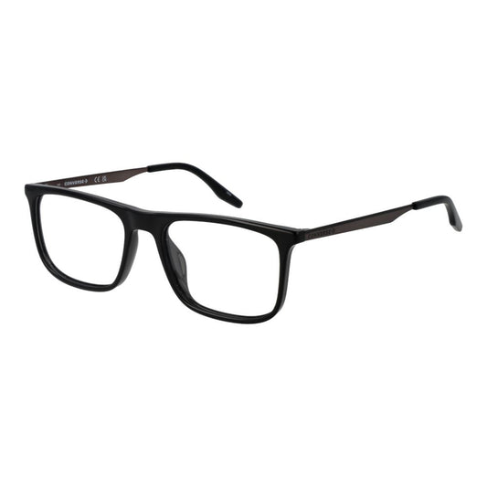Converse Black Men’s Optical Frames – Rectangle Full-Rim, 53mm