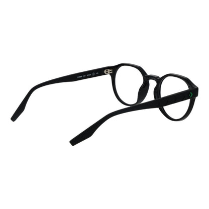 Converse Black Unisex Optical Frames – Round Full-Rim Design, 49mm