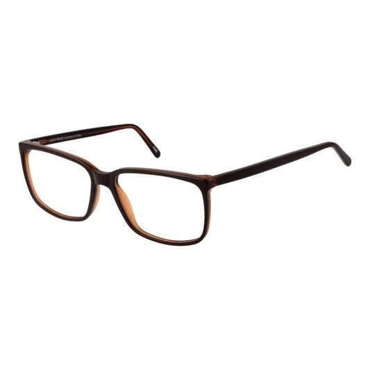 Andy Wolf Brown Unisex Optical Frames – Rectangle Full-Rim