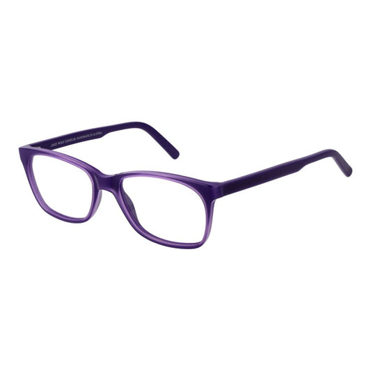 Andy Wolf Purple Unisex Optical Frames – Rectangle Full-Rim