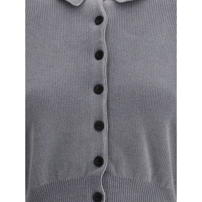 Alexander Wang Polo Cardigan Crop