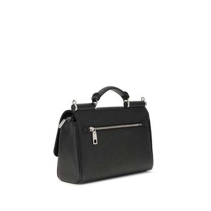 Dolce & Gabbana My Sicily Leather Handbag