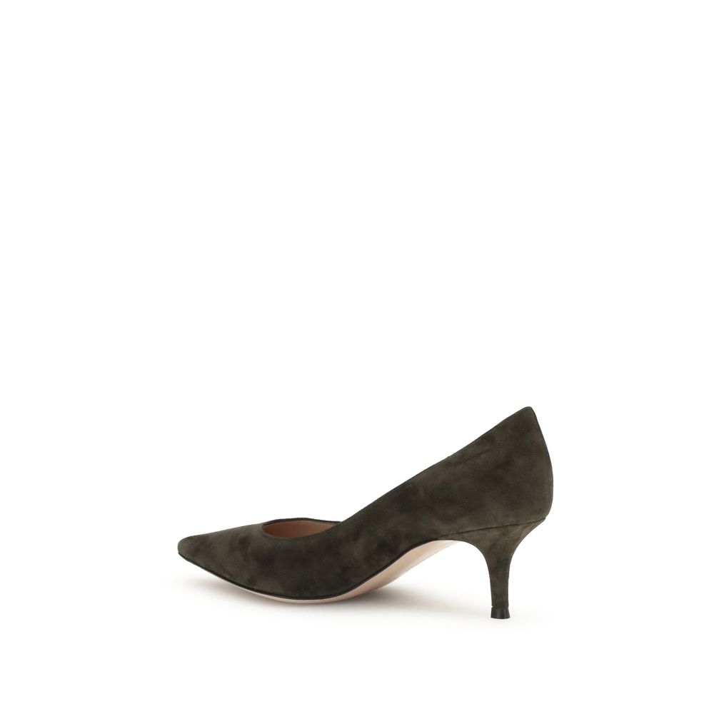 Gianvito Rossi Suede Pumps - Timeless Elegance