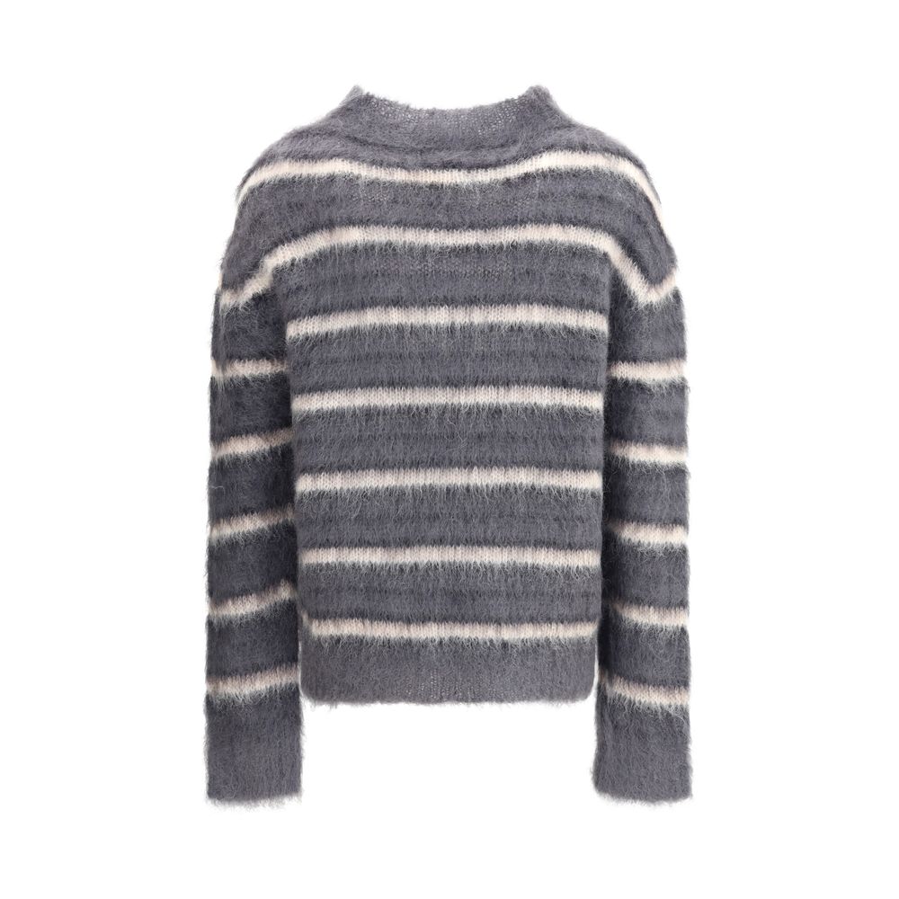 Marni Striped Wool Mohair Sweater