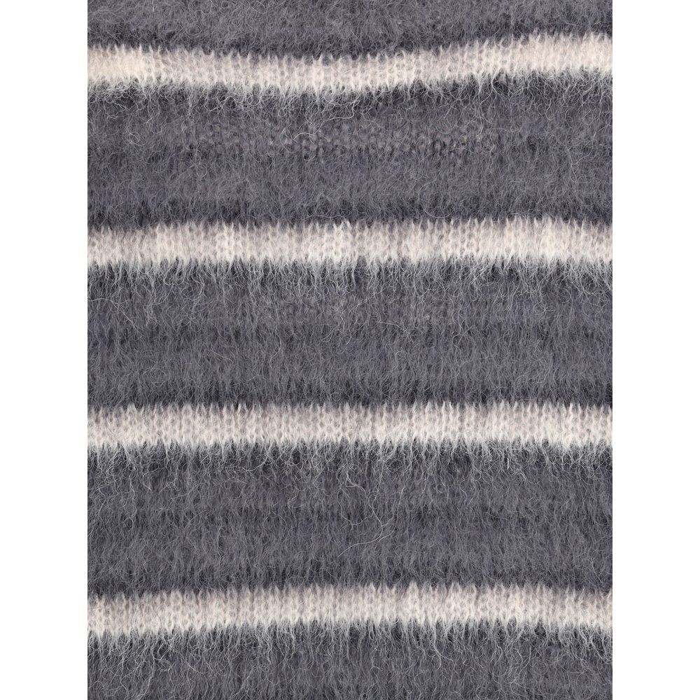 Marni Striped Wool Mohair Sweater