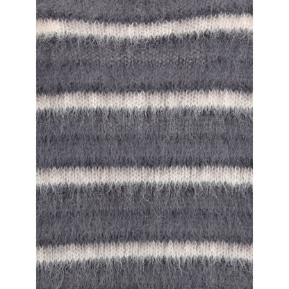 Marni Striped Wool Mohair Sweater