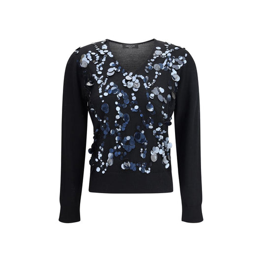 Fabiana Filippi Sequins Sweater: Embellished Elegance