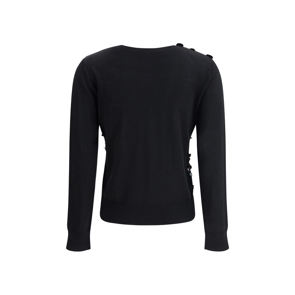 Fabiana Filippi Sequins Sweater: Embellished Elegance