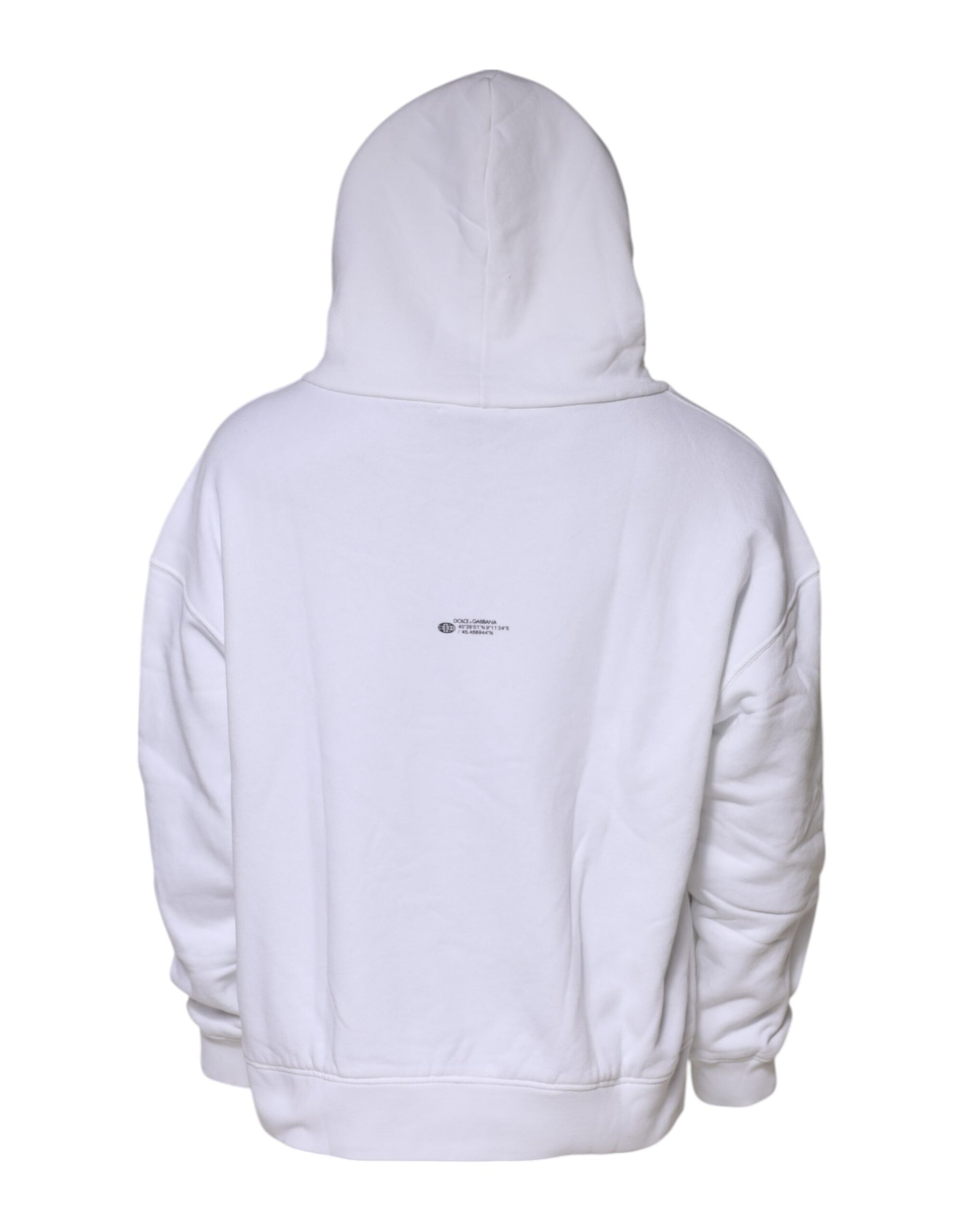 Dolce & Gabbana White DG Vib3 Hooded Sweatshirt