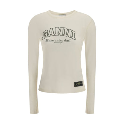 Ganni Long Sleeve T-Shirt