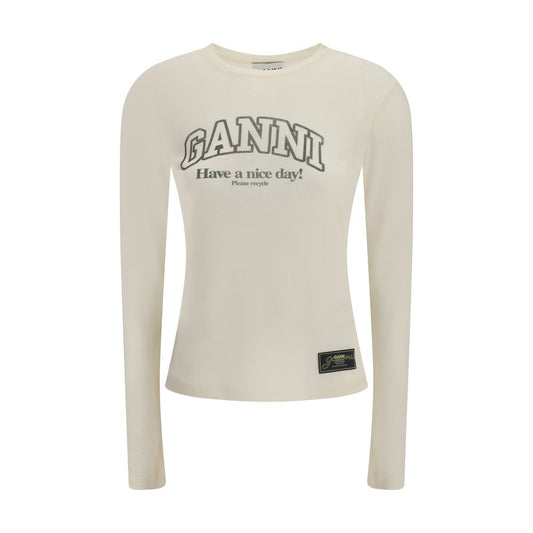 Ganni Long Sleeve T-Shirt