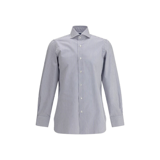 Finamore Napoli Shirt - Timeless Elegance in Stripes