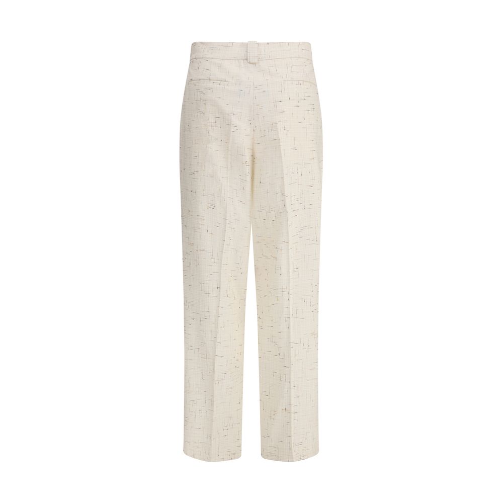 Fabiana Filippi Buttoned Fabric Pants