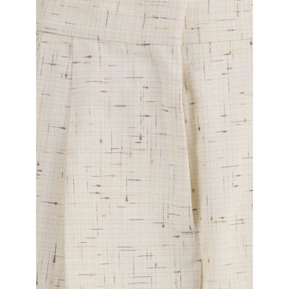 Fabiana Filippi Buttoned Fabric Pants