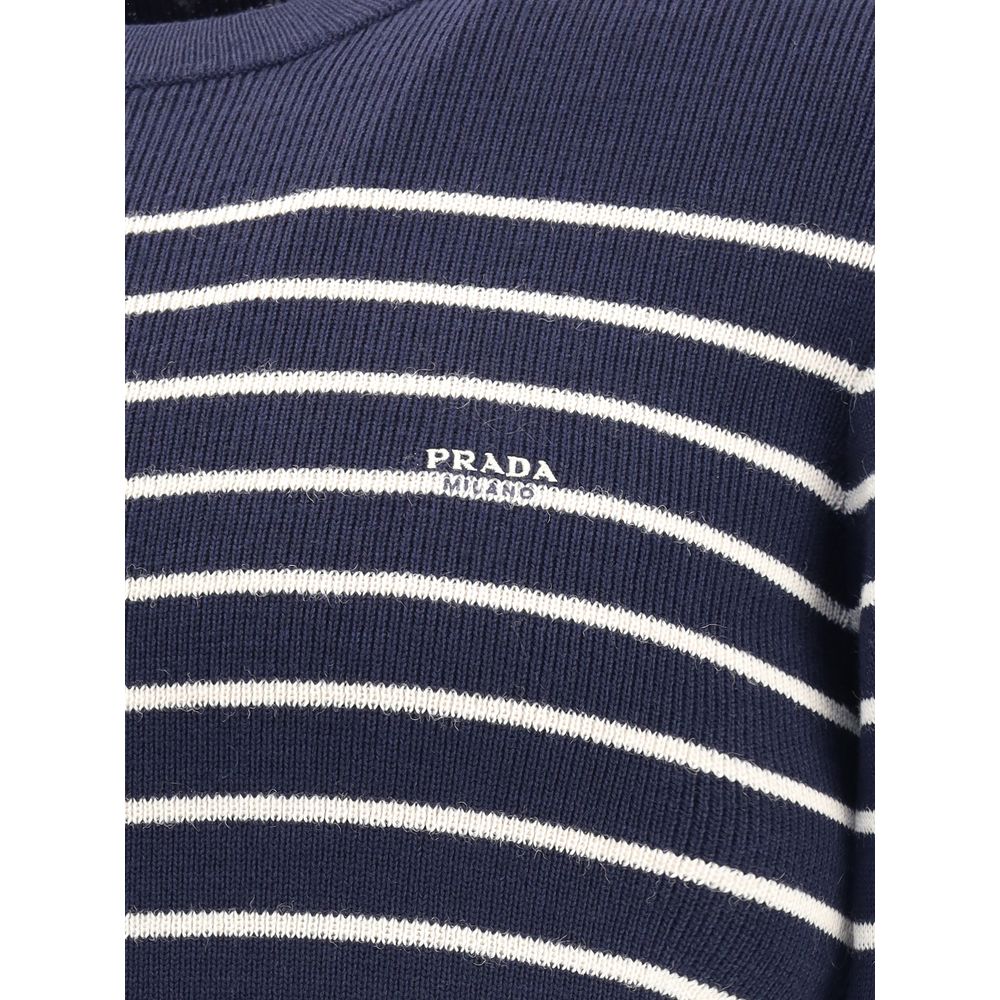 Prada Striped Wool Sweater